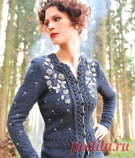 knit lady sweater