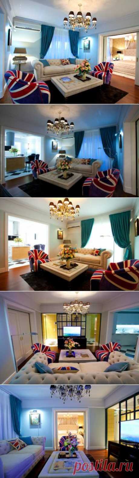 (+1) тема - Интересная квартира в британском стиле в Краснодаре | Роскошь и уют
Данная квартира площадью чуть более 100 кв. метров от студии simutin design расположена в новом жилом комплексе в Краснодаре. Она отличается крайне необычным интерьером, выполненном по требованию заказчика в классическом стиле с сильными современными акцентами. Основная концепция проекта — Великобритания.