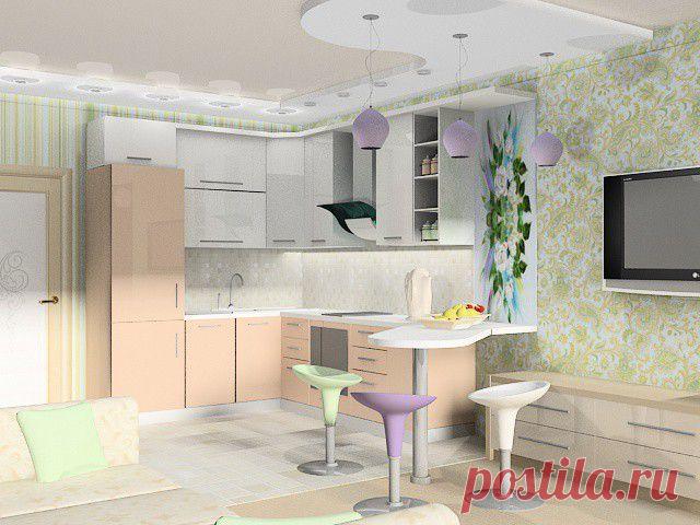 Проект квартиры 20 кв м