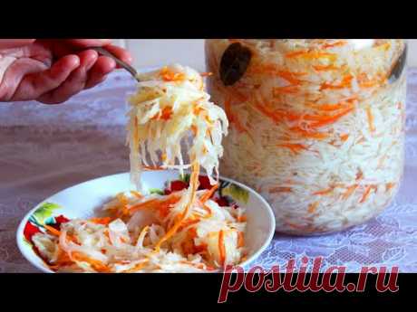 БЫСТРАЯ КАПУСТОЧКА ЗА 1 СУТКИ! МУЖ ПРОСИТ ПРИГОТОВИТЬ ЕЩЕ!