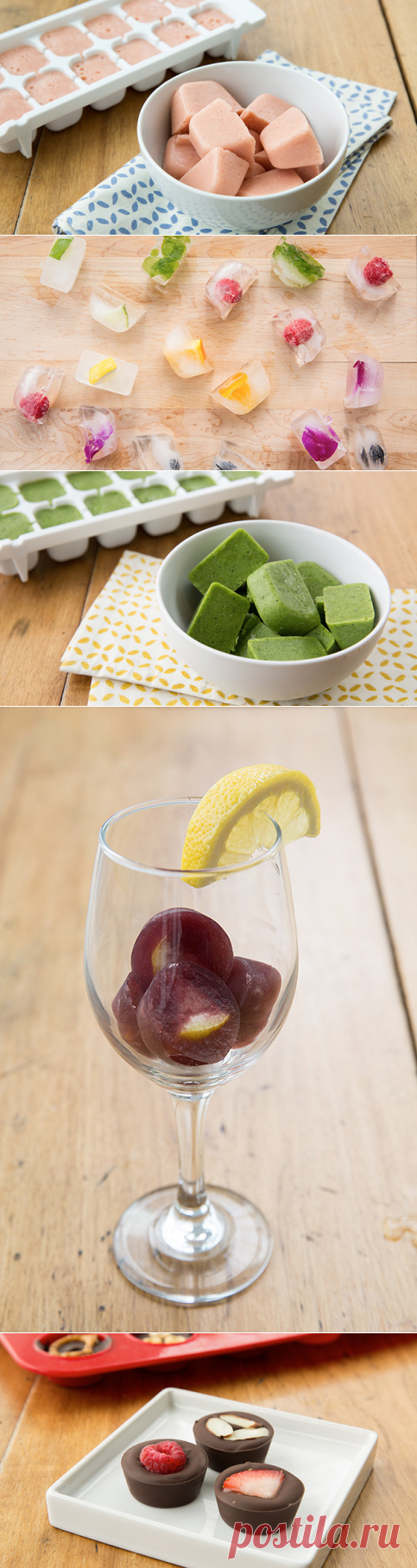 Как оригинально использовать лотки для льда | Четыре вкуса