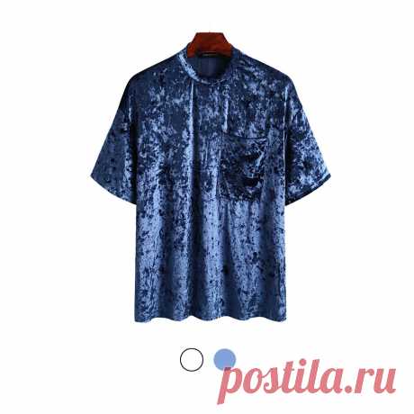 Men's crew neck tops comfortable breathable summer short sleeve loose casual t-shirts hiking camping travel holiday Sale - Banggood.com