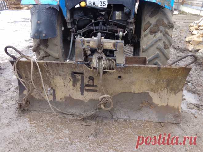 лебедка на МТЗ | Fermer.Ru - Фермер.Ру - Главный фермерский портал - все о бизнесе в сельском хозяйстве. Форум фермеров.