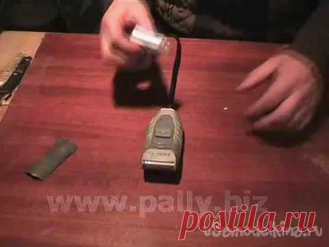 Полировочная машинка из электробритвы