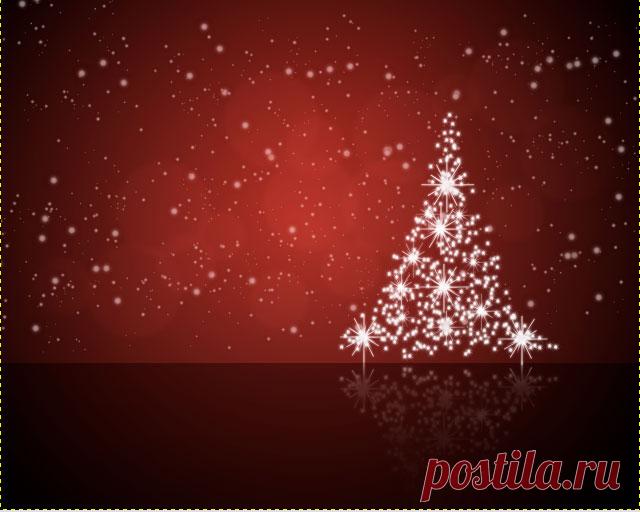 Обои к Новому году - Уроки по рисованию GIMP (среднии) - Каталог уроков GIMP - Уроки для GIMP'а