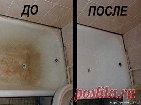 КАК СДЕЛАТЬ ВАННУ БЕЛОСНЕЖНОЙ