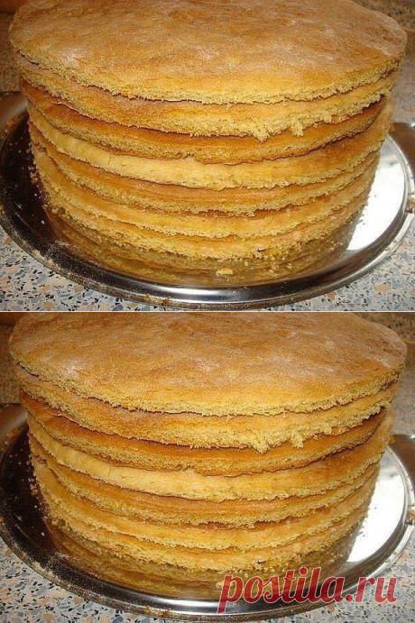 10 коржей на сковородке за 30 минут