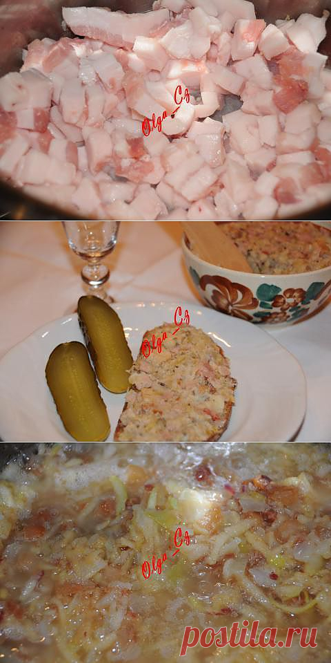 Смалец домашний со шкварками по-польски | 4vkusa.ru