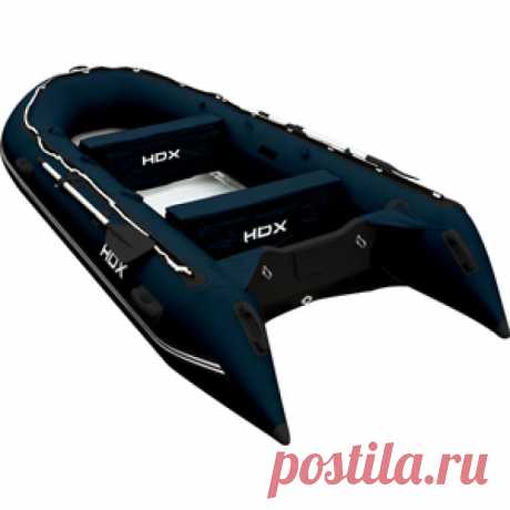 Лодка моторная надувная HDX Oxygen 430 AL, цвет синий, Интернет магазин PRIMA vasta