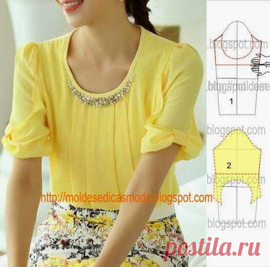 Оригинальные рукава: моделирование — Сделай сам, идеи для творчества - DIY Ideas