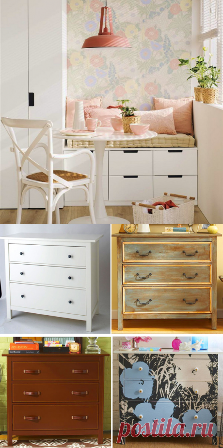 Комод Нордли из ИКЕА: 3 способа необычного применения в разных комнатах