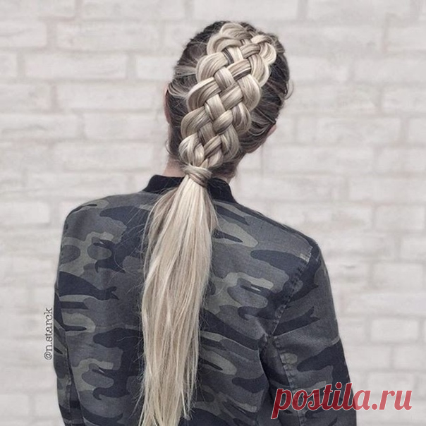 С красивой причёской чувствуешь себя королевой