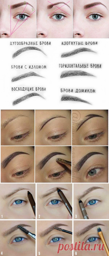 Секреты создания идеальных бровей — Модно / Nemodno