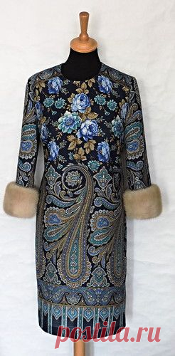 Шить из павловопосадских платков