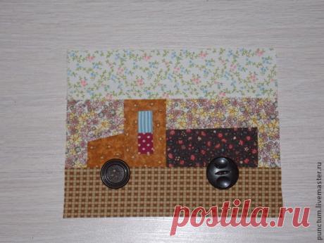 Мастер-класс : Мастер-класс для начинающих. Лоскутный грузовик. | Журнал Ярмарки Мастеров