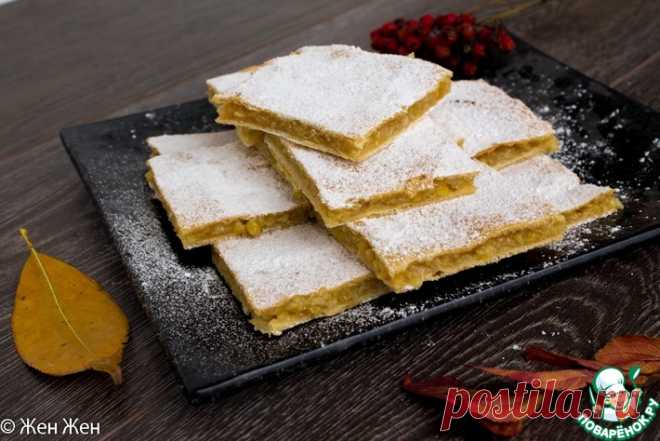Самый быстрый и простой лимонный пирог Кулинарный рецепт