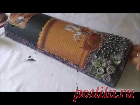 Telha Decorada por Iza Velasco - YouTube