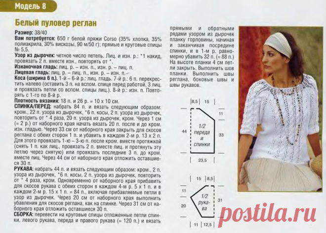 ажурная кофта спицами реглан сверху для женщин схемы: 11 тыс изображений найдено в Яндекс.Картинках