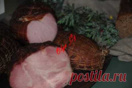 Домашние мясные копчености