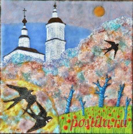 ЭМАЛИ - Сахарова Елена эмаль керамика украшения