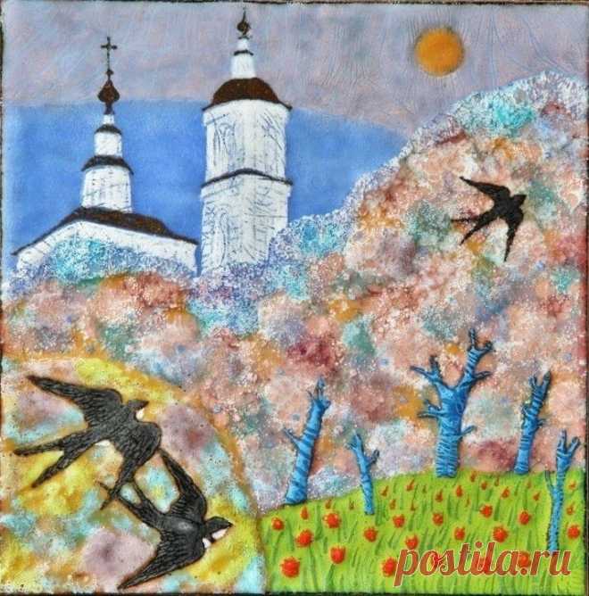 ЭМАЛИ - Сахарова Елена эмаль керамика украшения