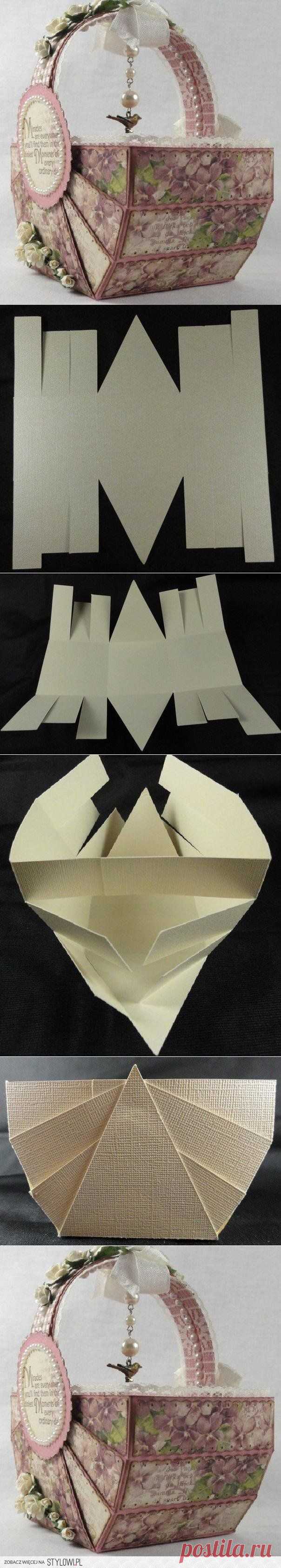 DIY Paper Basket DIY Projects | UsefulDIY.com na Stylowi.pl