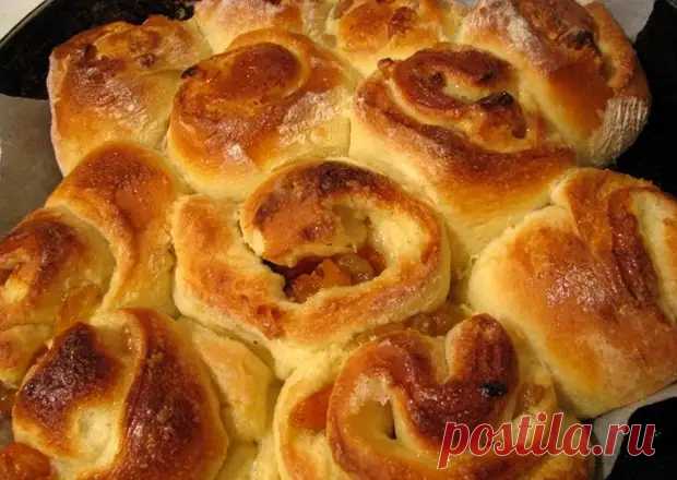 Булочки с яблоком из быстрого теста - Вкус жизни - медиаплатформа МирТесен