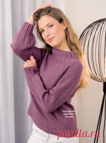 Красивые джемперы спицами с подробным описанием | Рукоделие Светлана Лосева Вязание | Дзен