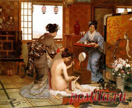 Мари-Франсуа Фермен-Жирар / Marie-Francois Firmin-Girard (1838 – 1921) – французский художник