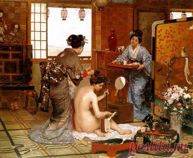 Мари-Франсуа Фермен-Жирар / Marie-Francois Firmin-Girard (1838 – 1921) – французский художник