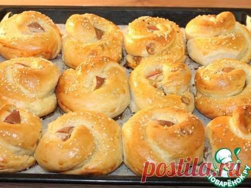 Сладкие пасхальные крученки с изюмом – кулинарный рецепт