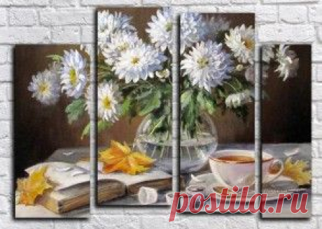 Купить модульные картины цветы + подарок всем! » Страница 4