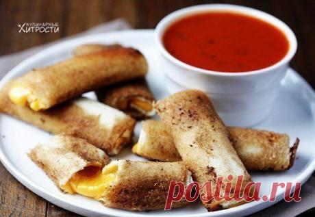 ЖАРЕНЫЕ БУЛОЧКИ С СЫРОМ 💛 / Райская пища