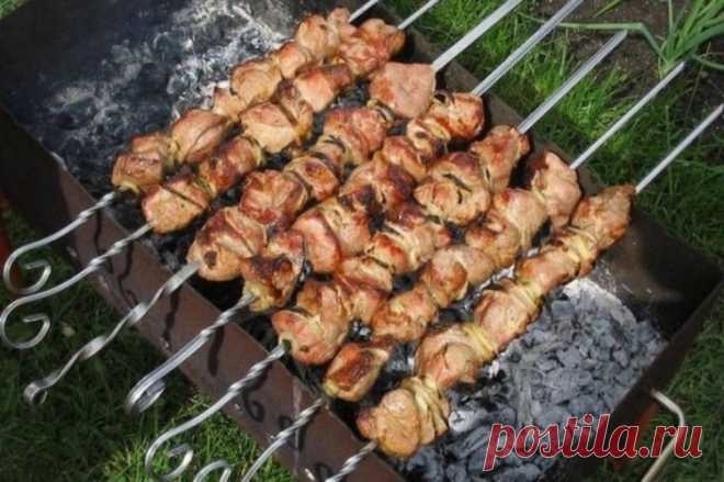Шашлык в майонезе / Простые рецепты