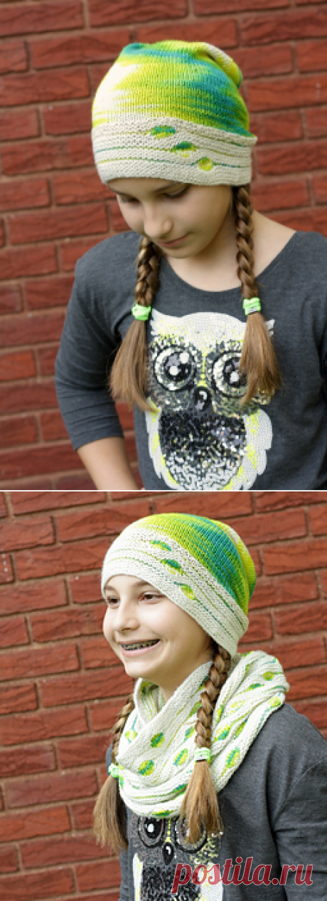 Ravelry: Splat Hat шаблон Николь Монтгомери
