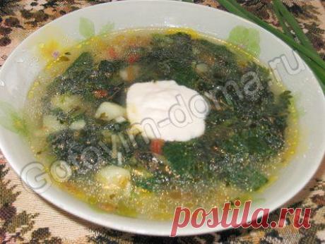 Рецепт: Суп с крапивой