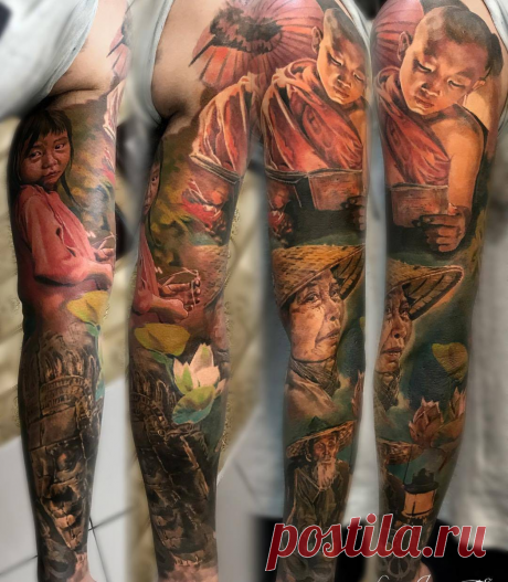 ЖИВЫЕ ТАТУИРОВКИ ЛАУРЫ ХУАН | Tattoo-Voops | Яндекс Дзен