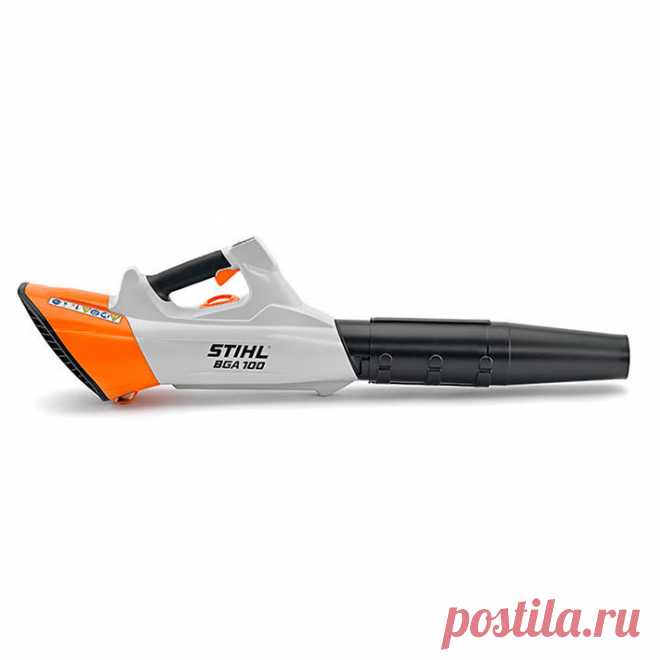 Аккумуляторное воздуходувное устройство Stihl BGA 100 (без АКБ и ЗУ). Аккумуляторное воздуходувное устройство Stihl BGA 100 очень удобно в эксплуатации и практически бесшумно, что делает работу с ним очень комфортной и позволяет пользоваться ей на территориях детских садов, школ и больниц. Этим агрегатом можно с легкостью очистить двор от листвы, скошенной травы, пыли или грязи.