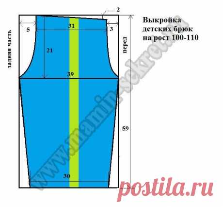 Спортивные брюки для мальчика на рост 100-110 см. Выкройка и МК (Шитье и крой) | Журнал Вдохновение Рукодельницы