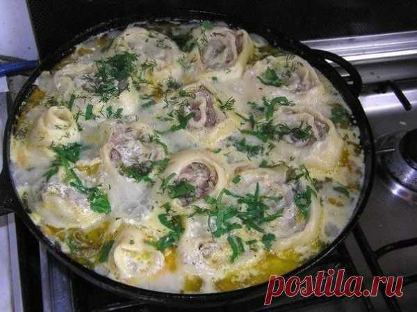 Самый вкусный журнальчик! - Очень ленивые пельмени ))) Рецептик )))