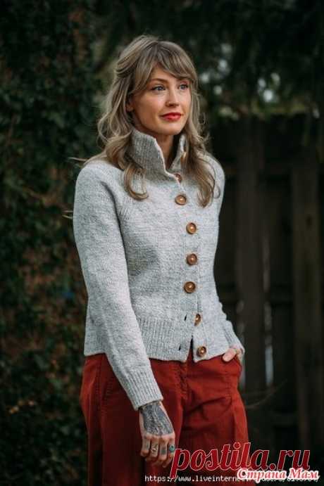 Everyday Cardi (Кардиган на каждый день) от Andrea Mowry. Спицы. - ВЯЗАНАЯ МОДА+ ДЛЯ НЕМОДЕЛЬНЫХ ДАМ - Страна Мам
