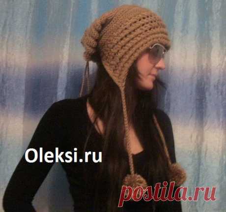 Шапка труба : Вязание на oleksi.ru