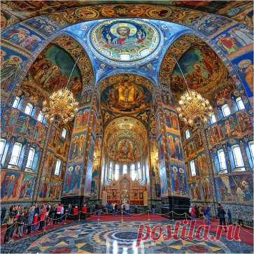 Храм Спас-на-крови в Петербурге ... Неповторимая божественная красота...
