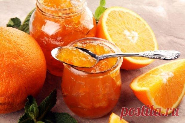 Апельсиновое варенье без кожуры — Сад Заготовка