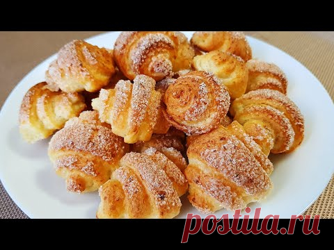 ТВОРОЖНЫЕ рогалики. ВКУС ДЕТСТВА | kitchenice