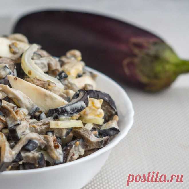 Салат из баклажанов со вкусом грибочков - Простые рецепты Овкусе.ру