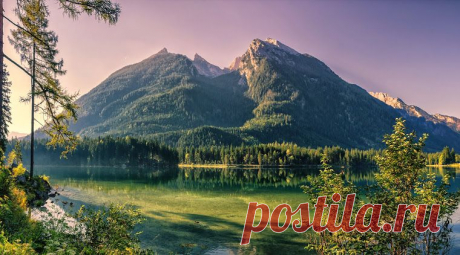 Озеро Хинтерзее Альпы