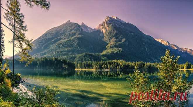 Озеро Хинтерзее Альпы