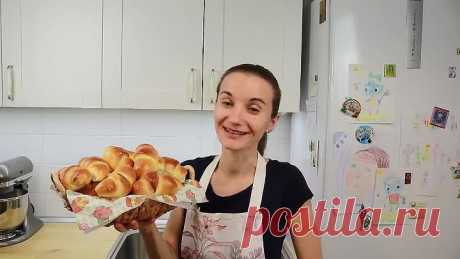 Пуховые РОГАЛИКИ с Яблоками,