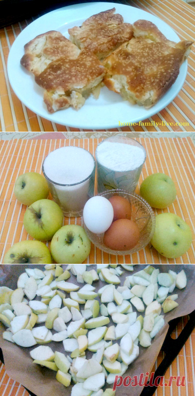 Шарлотка с яблоками/Сайт с пошаговыми рецептами с фото для тех кто любит готовить